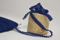 Preview: Mini Pompomborte 10mm Dunkelblau/Marine